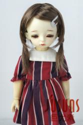 Lovely Double Braids BJD Synthetic Mohair Wigs JD509