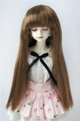 Long Straight Synthetic Mohair Doll Wig JD056
