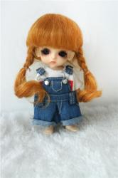 Fashionable Short Braid Mohair Doll Wigs JD143