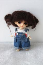 Lovely Two pony BJD Mohair Doll Wigs JD406