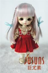 Pretty Full Bang BJD Synthetic Mohair Doll Wig JD529S