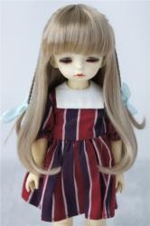 Pretty Long BJD Synthetic Mohair Doll Wig JD529