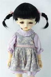 Lovely Twin Tail Mohair BJD Doll Wigs JD540
