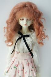 Pretty Curly Long Mohair Doll Wigs D20313