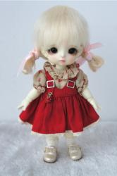 New Arrival Two Braids BJD Mohair Doll Wigs JD590