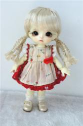 Lovely BJD Braids Synthetic Mohair Doll Wigs JD599