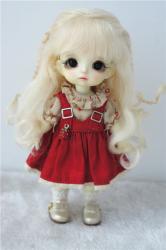 Newest Lovely Curly BJD Mohair Doll Wigs JD564