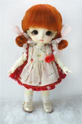 New Arrival Two Braids BJD Mohair Doll Wigs JD590