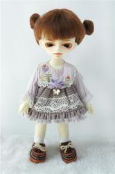 Lovely Two pony Mohair BJD Doll Wigs JD415