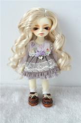 Pretty Long Curly Synthetic Mohair BJD Doll Wigs JD340