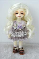 Pretty Long Curly Synthetic Mohair BJD Doll Wigs JD340