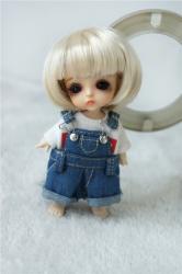 Lovely Short Cut Doll Wigs Synthetic Mohair JD256