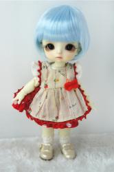 Lovely Short Cut Doll Wigs Synthetic Mohair JD256