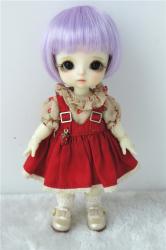Lovely Short Cut Doll Wigs Synthetic Mohair JD256