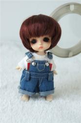 Fashion Enfant Short Synthetic Mohair Doll Wigs D28053