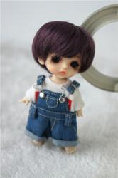 Fashion Enfant Short Synthetic Mohair Doll Wigs D28053