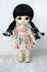 Lovely BJD Braids Synthetic Mohair Doll Wigs JD599