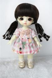 Lovely BJD Braids Synthetic Mohair Doll Wigs JD599