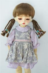 Lovely BJD Braids Synthetic Mohair Doll Wigs JD599