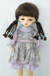 Lovely BJD Braids Synthetic Mohair Doll Wigs JD599