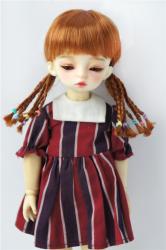 Lovely BJD Braids Synthetic Mohair Doll Wigs JD599