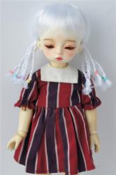 Lovely BJD Braids Synthetic Mohair Doll Wigs JD599
