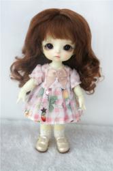 Fashion Air Bang BJD Curly Mohair Doll Wigs JD604