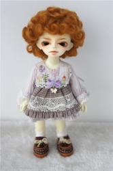 Lovely Short Curly BJD Mohair Doll Wigs JD574