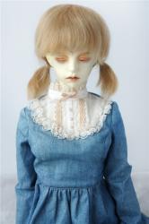 Lovely Two Pony BJD Mohair Doll Wigs JD446