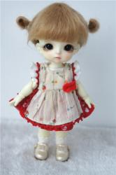 Lovely Two pony Mohair BJD Doll Wigs JD415