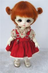 Lovely Two pony Mohair BJD Doll Wigs JD415