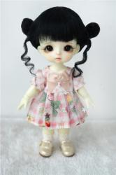 Lovely Two pony BJD Mohair Doll Wigs JD406