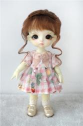 Lovely Air Bang BJD High Ponytail Mohair Doll Wigs JD616