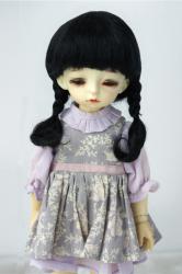 Fashionable Short Braid Mohair Doll Wigs JD143
