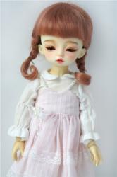 Fashionable Short Braid Mohair Doll Wigs JD143