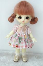 Lovely Two Braids BJD Mohair Doll Wigs JD142