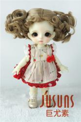 Lovely Two Pony Cute Synthetic Mohair Doll Wigs JD087