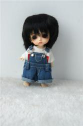 Fashion Short Cut Doll Wigs Synthetic Mohair JD081