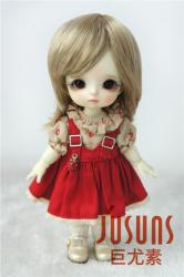 Fashion Short Cut Doll Wigs Synthetic Mohair JD081