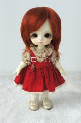 Lovely Short Cut Doll Wigs Synthetic Mohair JD081