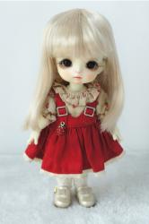 Shawl Straight Hair Synthetic Mohair Doll Wigs JD080