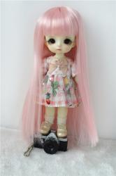 Long Straight Synthetic Mohair Doll Wig JD056