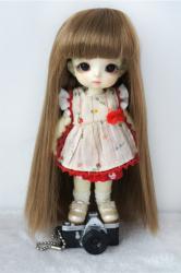 Long Straight Synthetic Mohair Doll Wig JD056