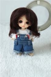 Long Curly BJD Mohair Doll Wigs JD044