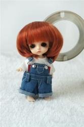 Short Cut Doll Wigs Synthetic Mohair JD025