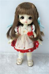 Pretty Full Bang BJD Synthetic Mohair Doll Wig JD529S