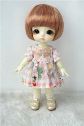 Lovely Short Cut Doll Wigs Synthetic Mohair JD256