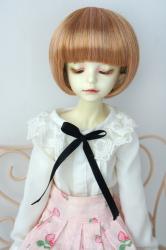 Lovely Short Cut Doll Wigs Synthetic Mohair JD256