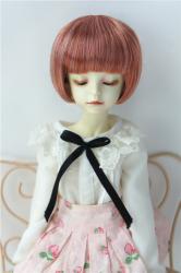 Lovely Short Cut Doll Wigs Synthetic Mohair JD256
