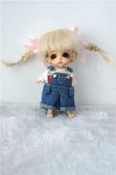 Lovely Twin Tail Mohair BJD Doll Wigs JD540